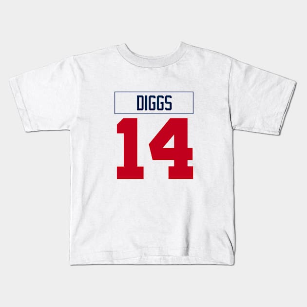 Diggs - Bills - 2024 Kids T-Shirt by Cabello's